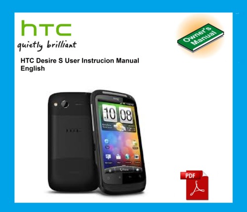 Product picture HTC Desire S User Instruction Manual