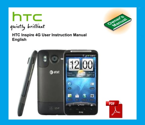 Product picture HTC Inspire 4G User Instruction Manual